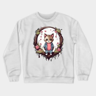 Cute Animal Designe Crewneck Sweatshirt